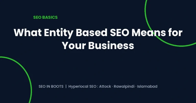 entity based seo explained