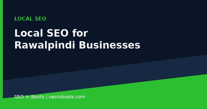 local SEO Rawalpindi practical starting point