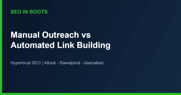 manual outreach vs automated link building comparison
