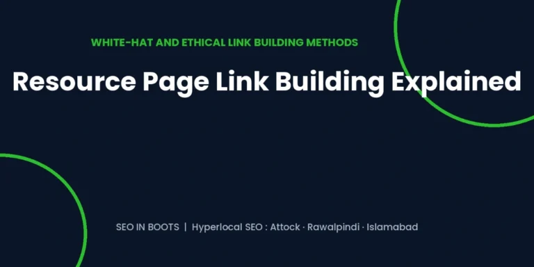 resource page link building outreach example