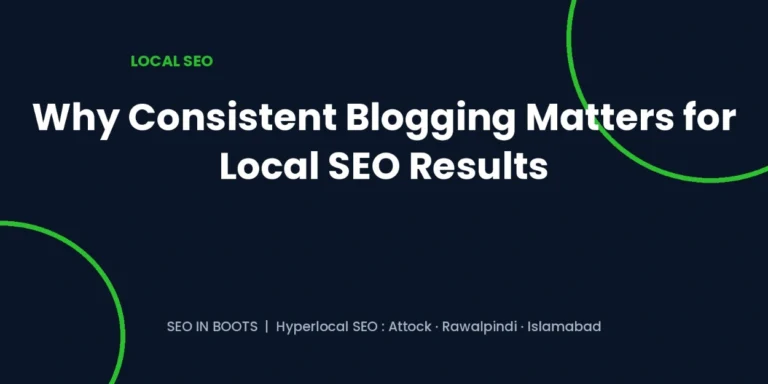 Why Consistent Blogging Matters for Local SEO Results