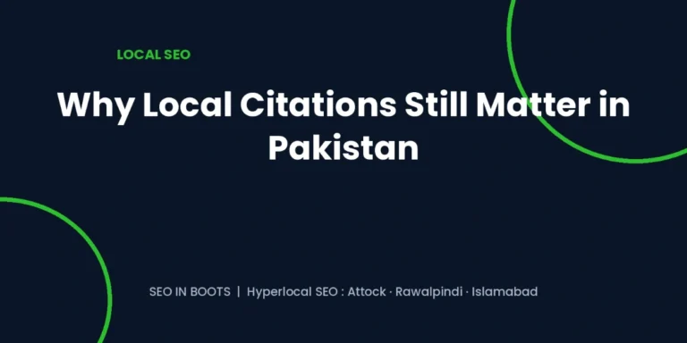 Local citations Pakistani businesses illustration