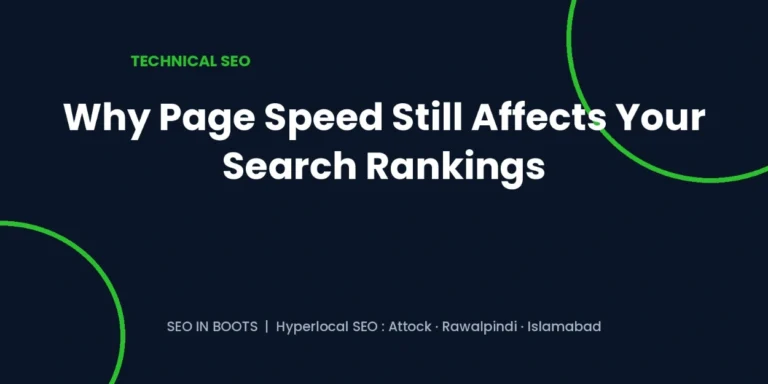 Why Page Speed Still Affects Your Search Rankings