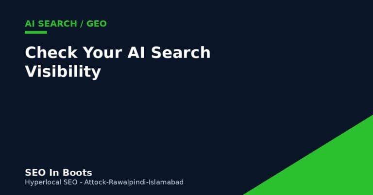 check AI search visibility guide
